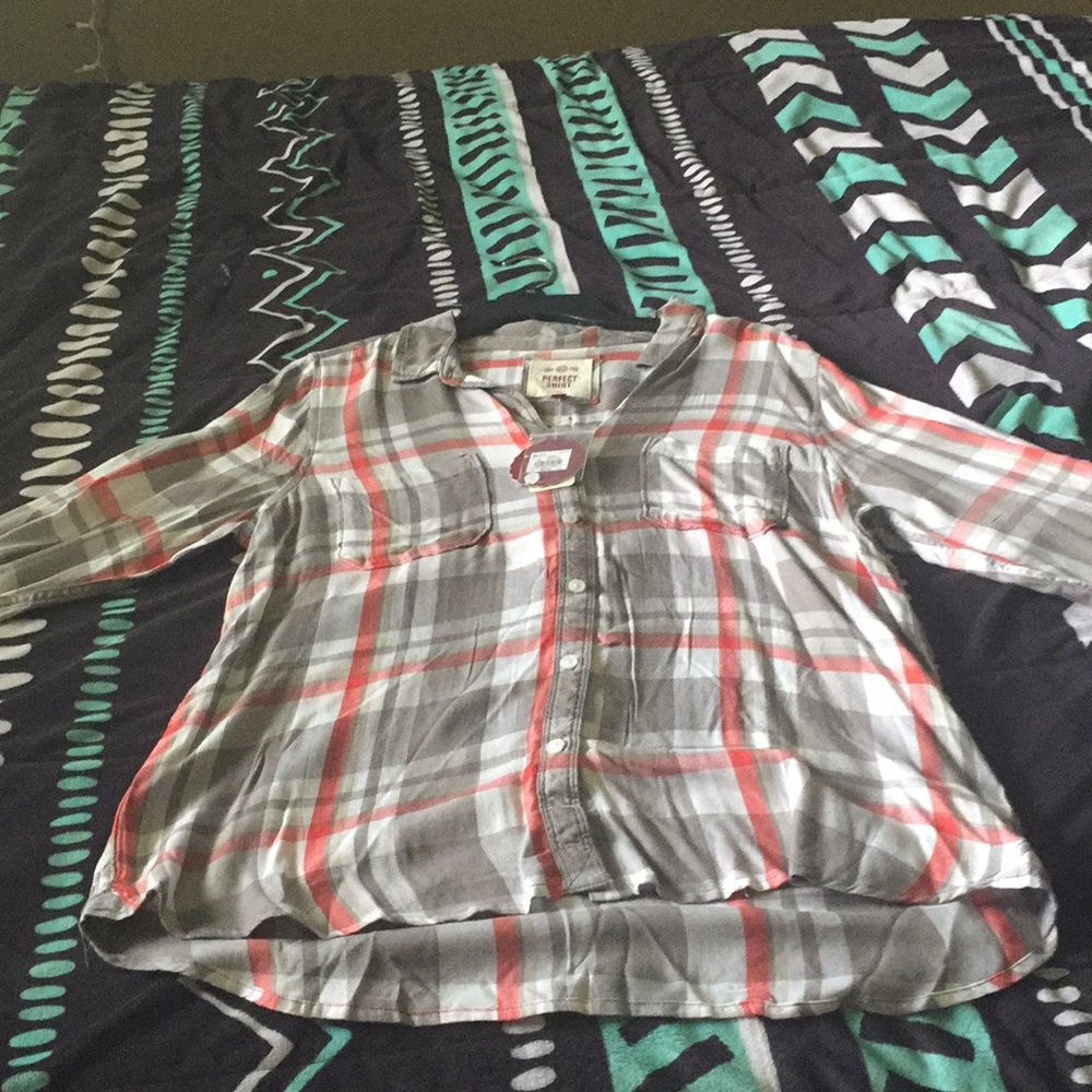 Collared flannel!